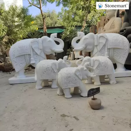 Which Way do you Face an Elephant Sculpture for Good Luck?